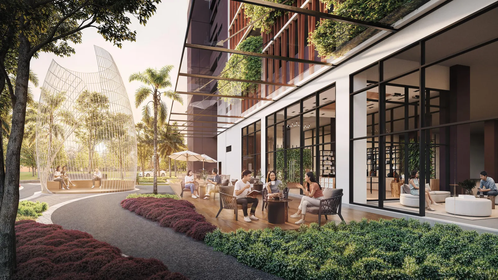 Alfresco seating lounge