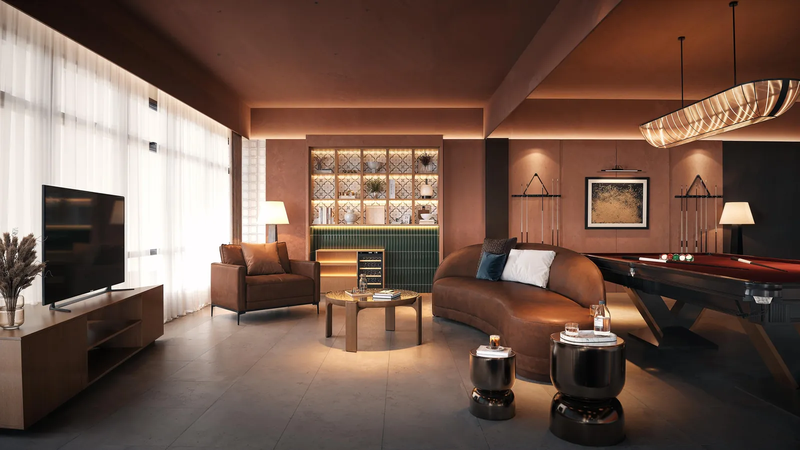 Karaoke & games room
