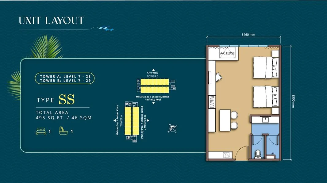 Standard Suite floor plan